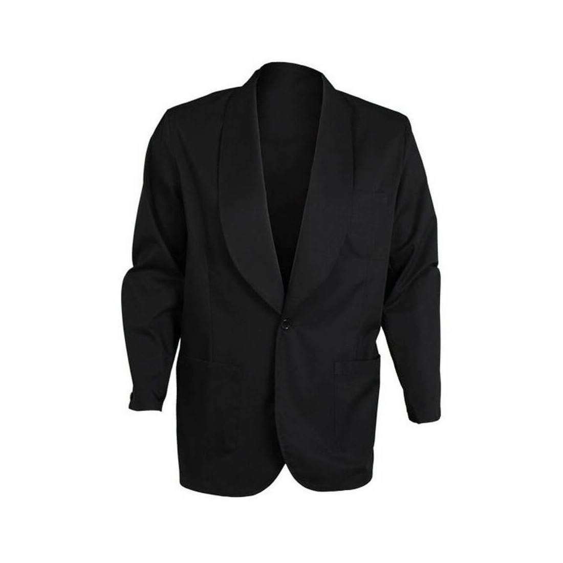 Americana de camarero sala smoking negro