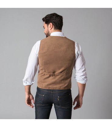 Chaleco hombre tejano
