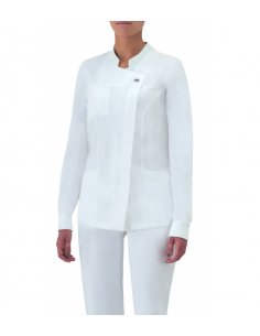 Casaca sanitaria manga larga