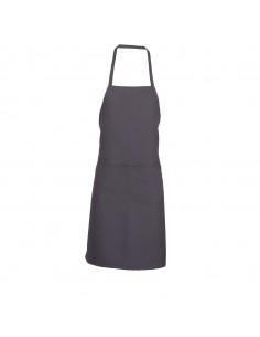 delantal peto gris oscuro