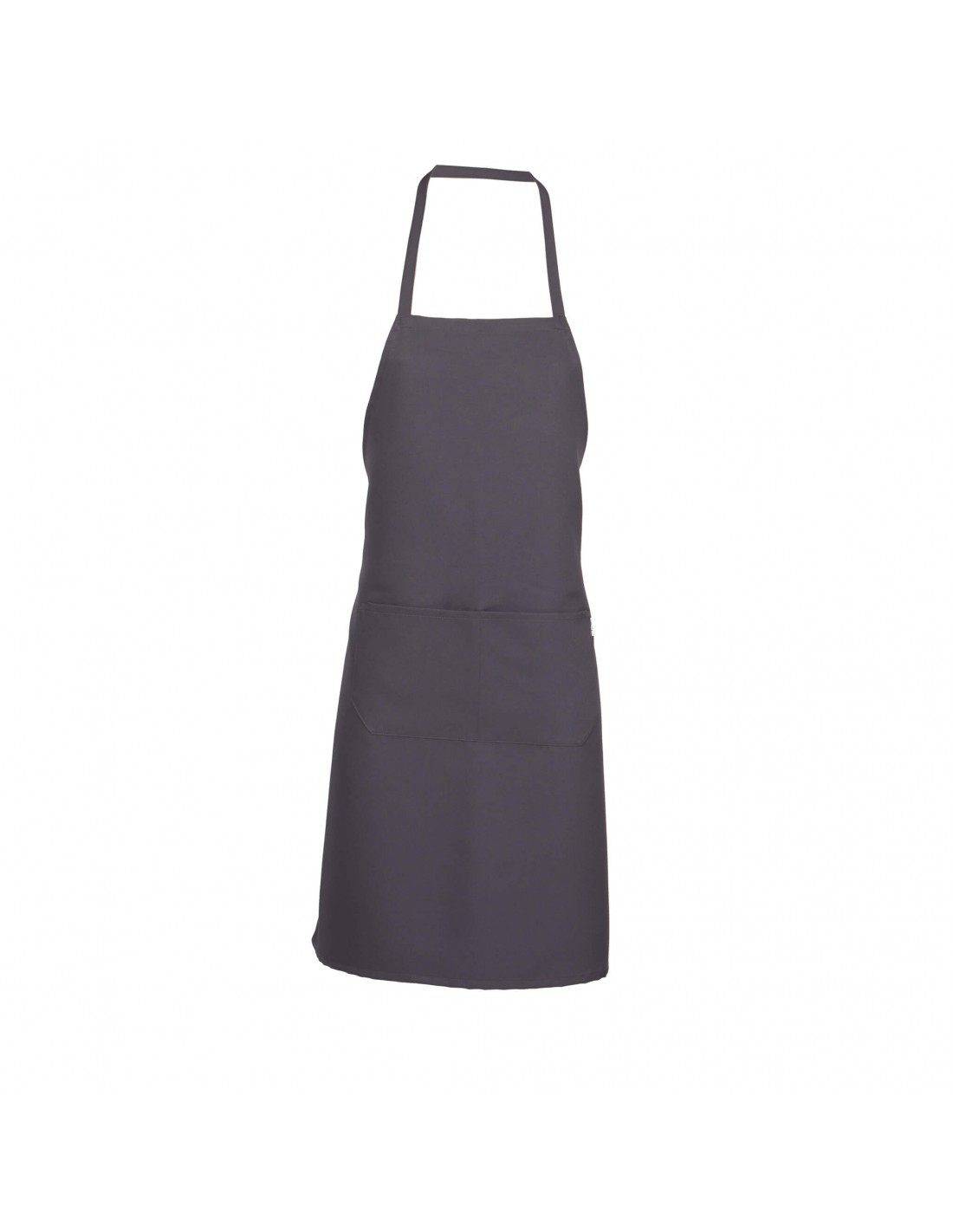 delantal peto gris oscuro