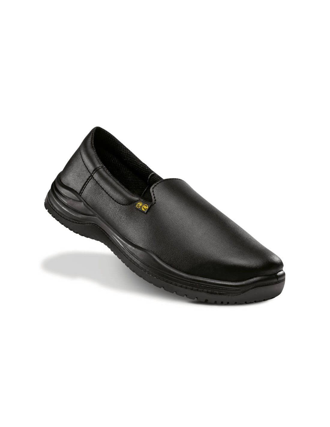 Zapato de trabajo para caballero cómodo práctico.