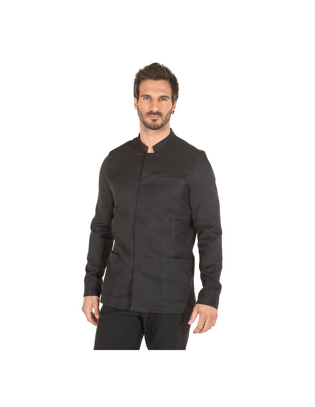 Chaqueta de sala hombre negra