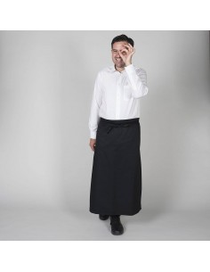 Delantal de cocina largo estilo francés 2