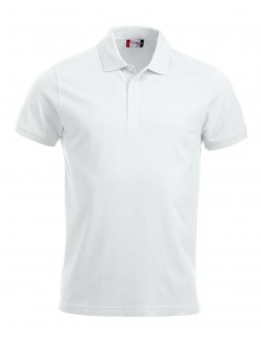 Polo unisex blanco CESDA