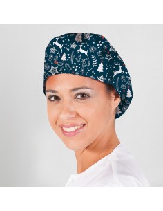 Gorro sanitario navidad renos