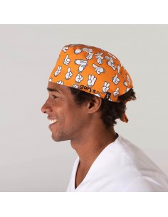 Gorro sanitario con cinta varios estampados 2