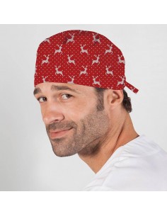 Gorro sanitario navidad renos