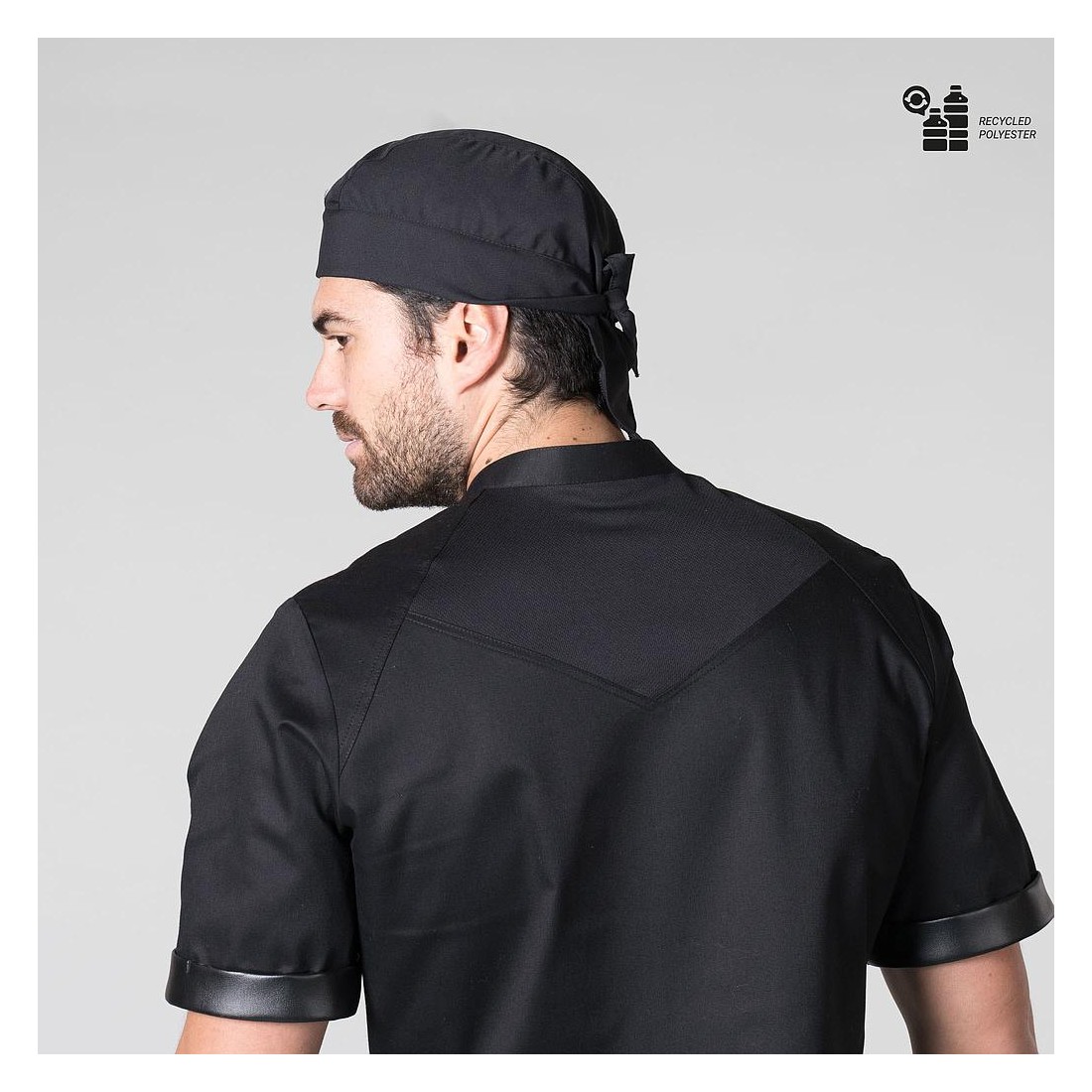 Gorro pirata tejido reciclado microfibra