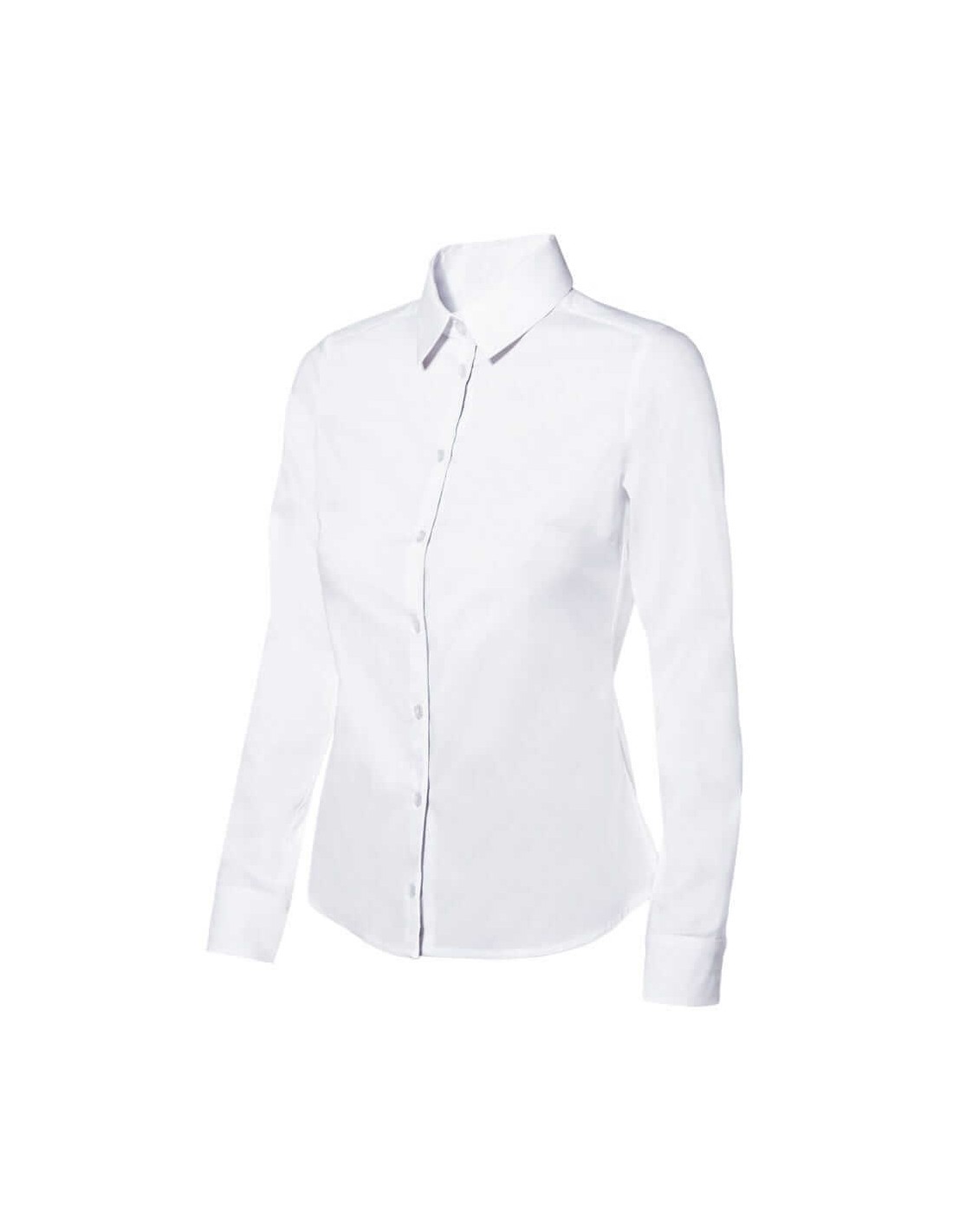 Camisa stretch mujer  blanca