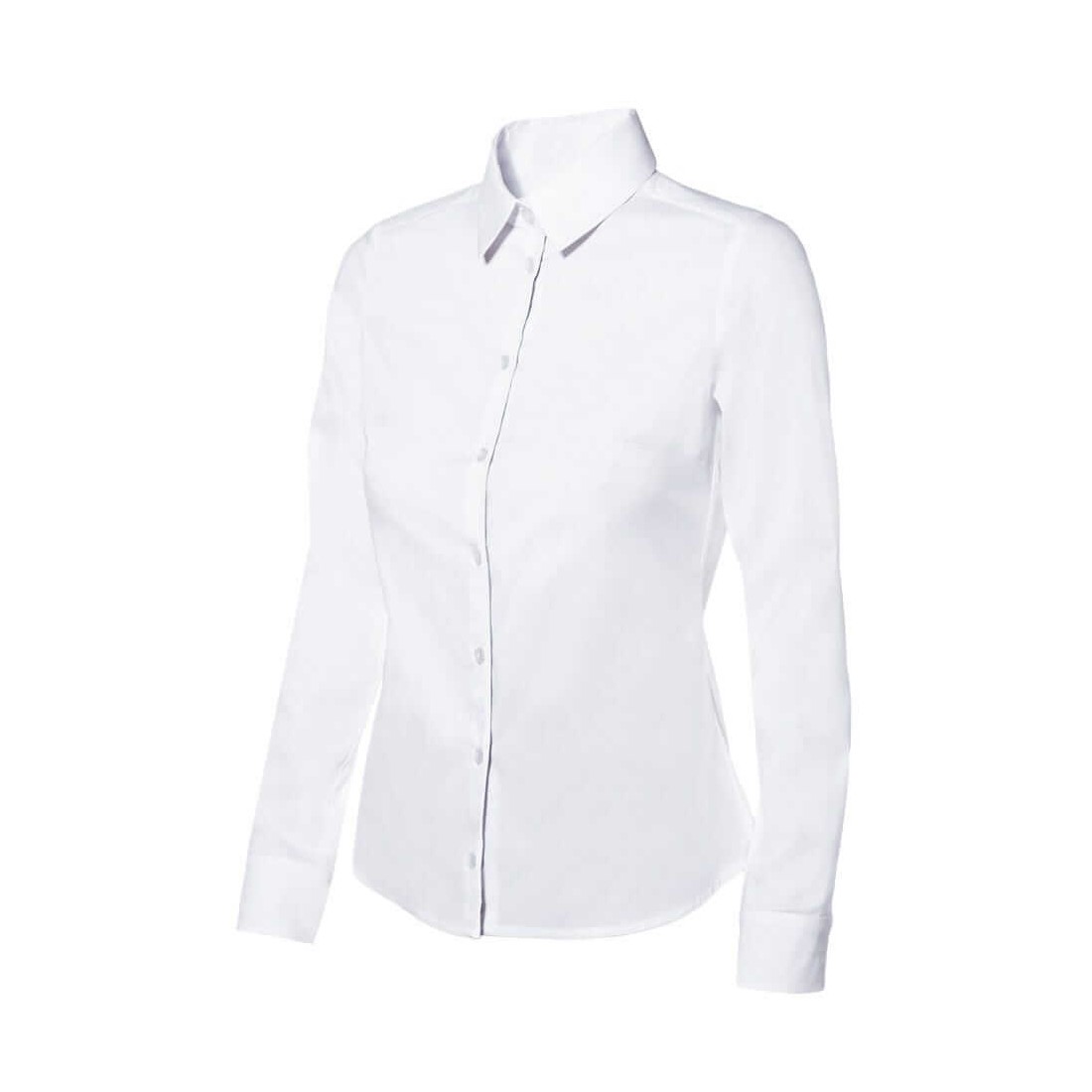 Camisa stretch mujer  blanca