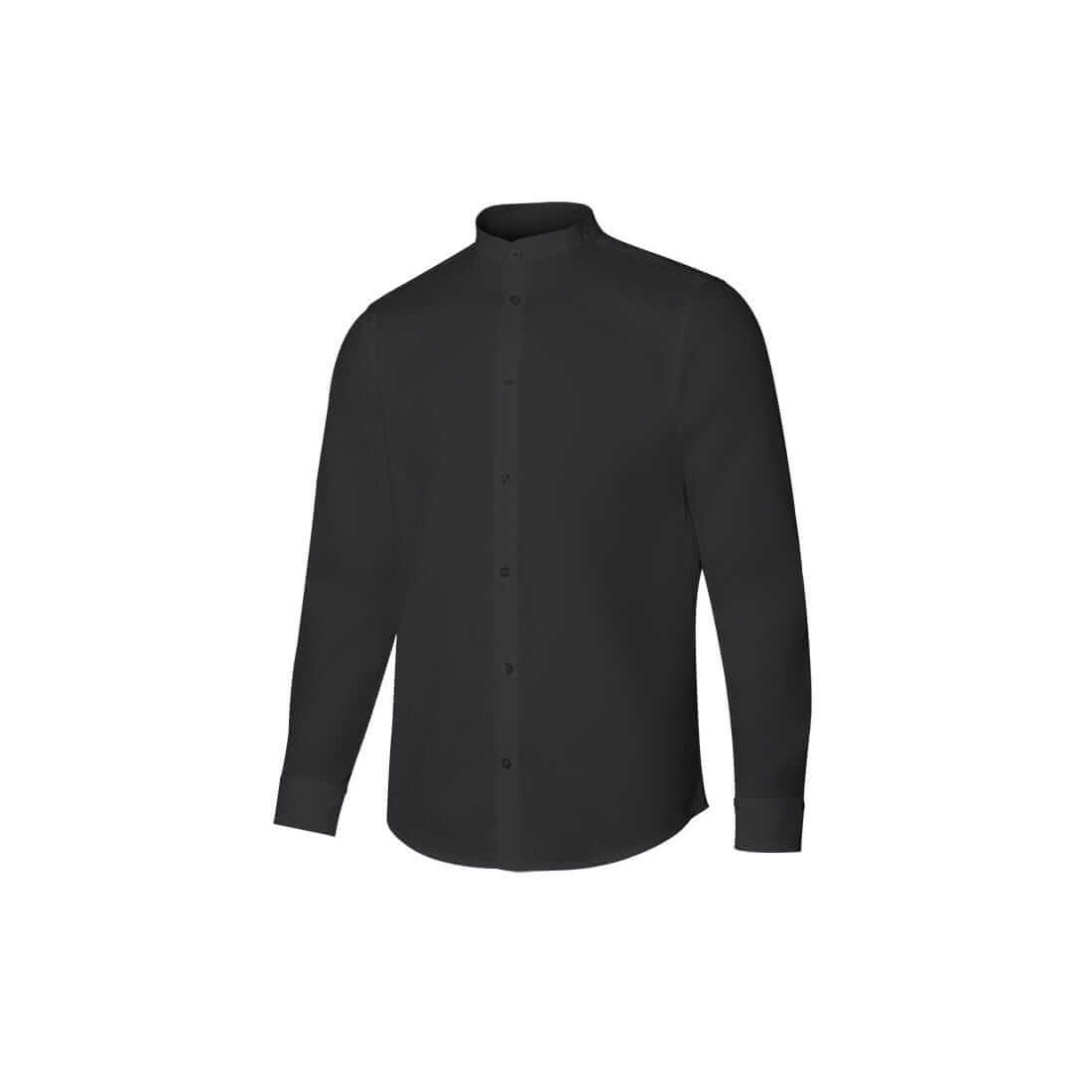 Camisa cuello mao stretch hombre