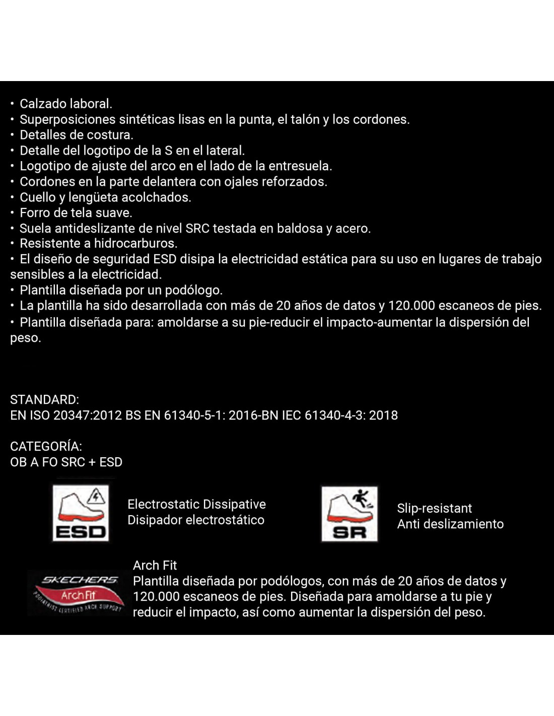 Skechers mujer Arch-Fit