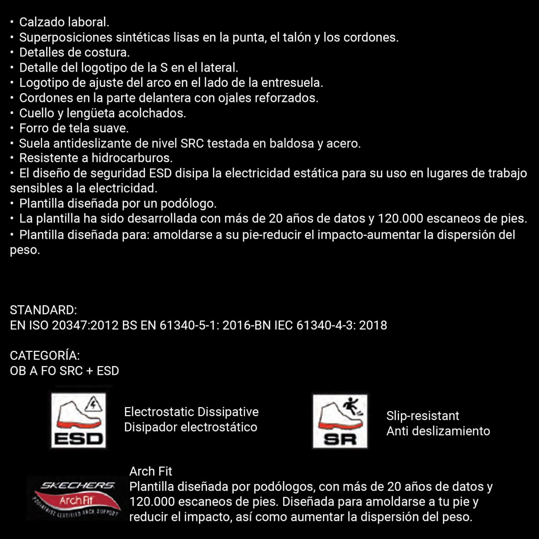 Skechers mujer Arch-Fit