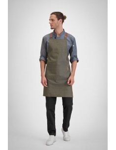 Delantal con peto Melbourne