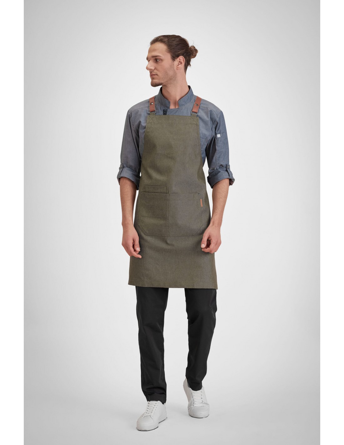 Delantal con peto Melbourne