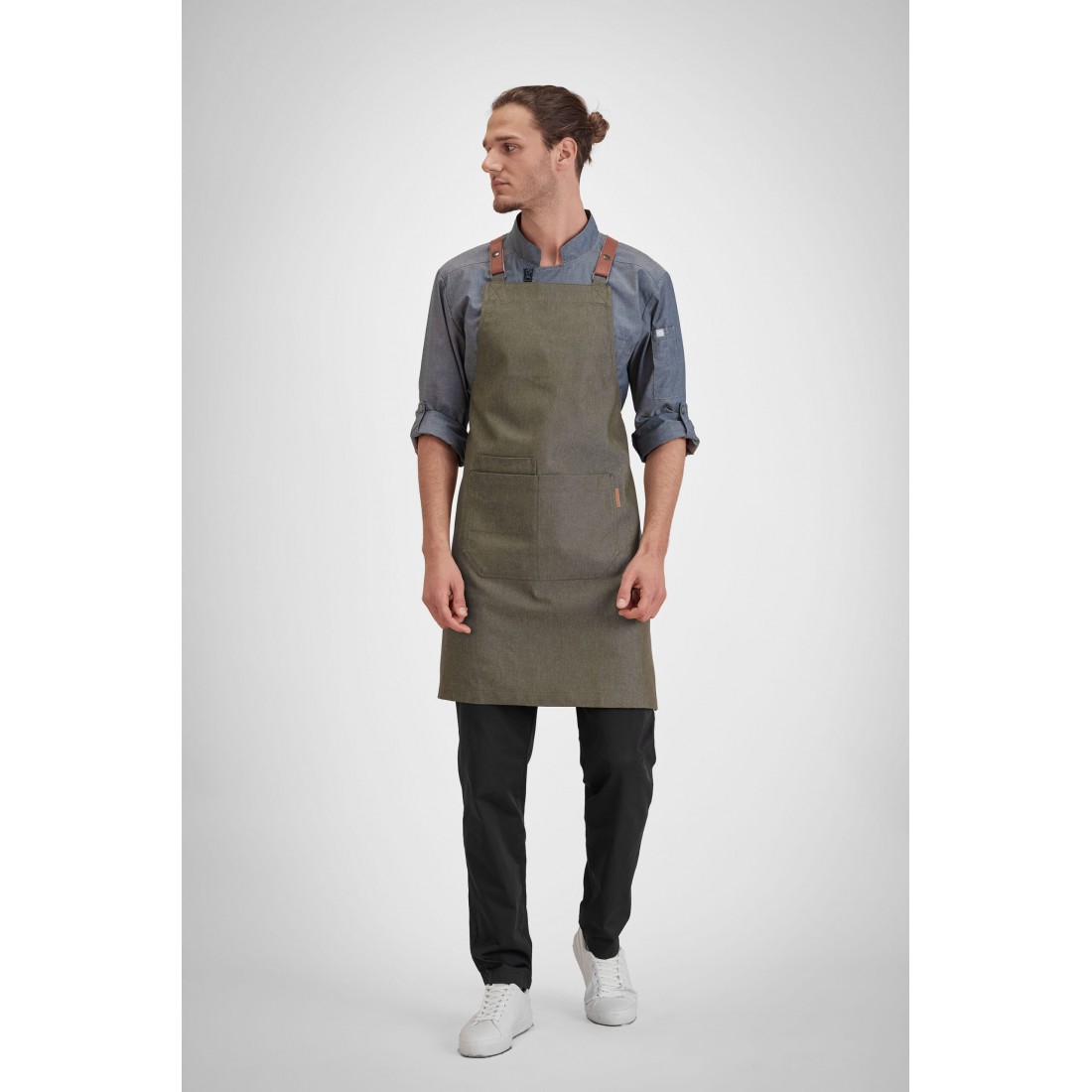Delantal con peto Melbourne