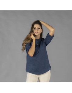 Camisa mujer lino Kaula