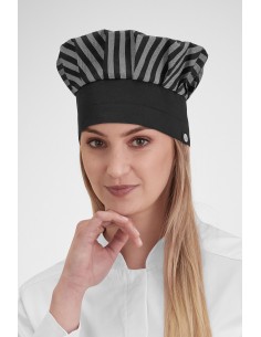 Gorro chef rayas 2