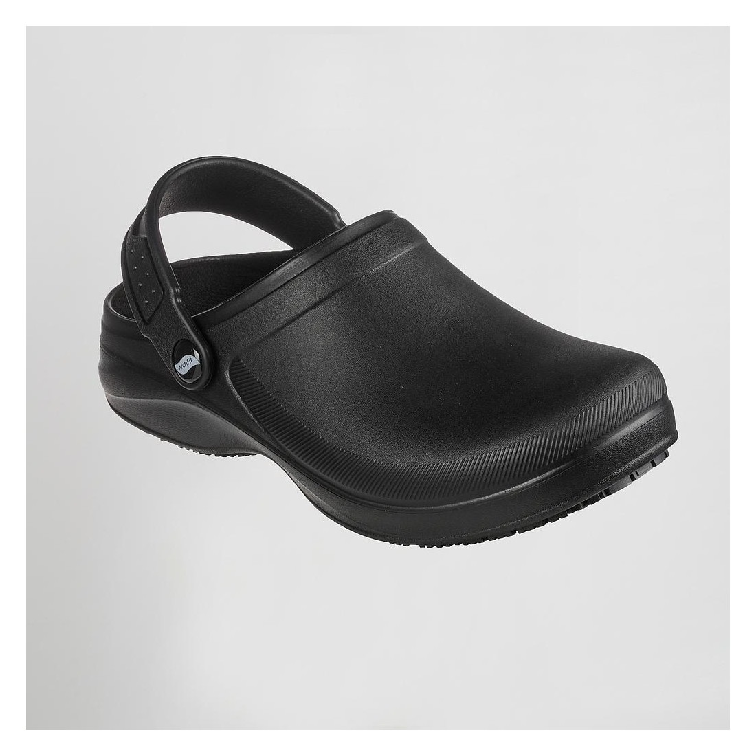 Zueco Skechers negro sra
