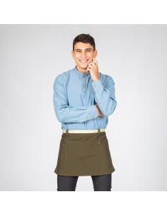 Delantal sin peto varios colores