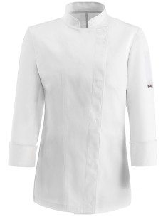 Chaqueta cocinera algodón blanca