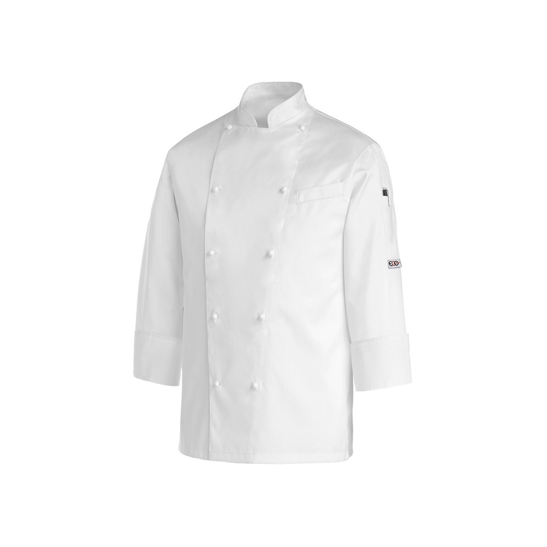 Casaca de cocina con botón chupete