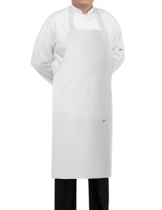 Delantal chef extra grande blanco
