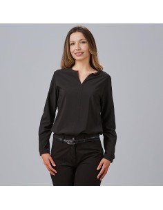 Blusa cuello v para mujer 2