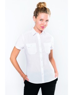 Camisa piloto de manga corta Aeroclub