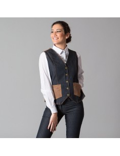 Chaleco mujer tejano Baena