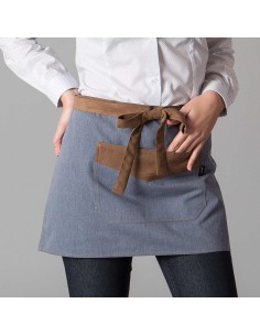 Delantal corto combinado Antelina