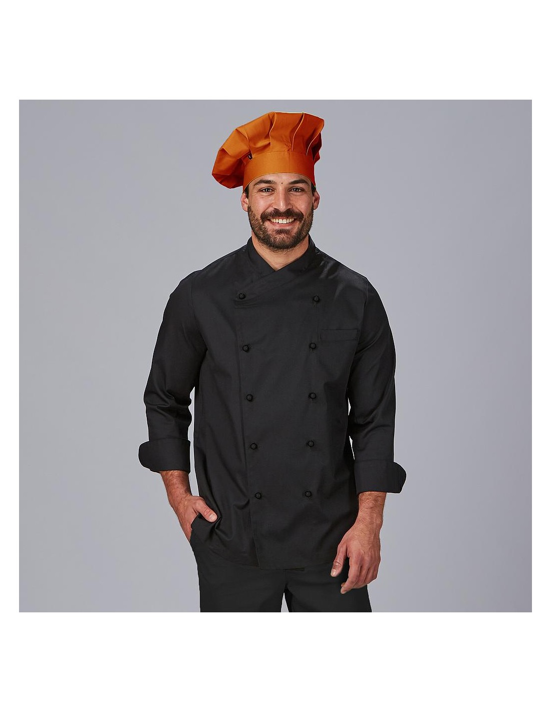 Gorro chef de poliéster