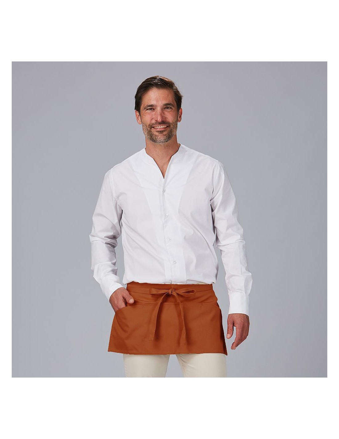 Delantal poliéster corto