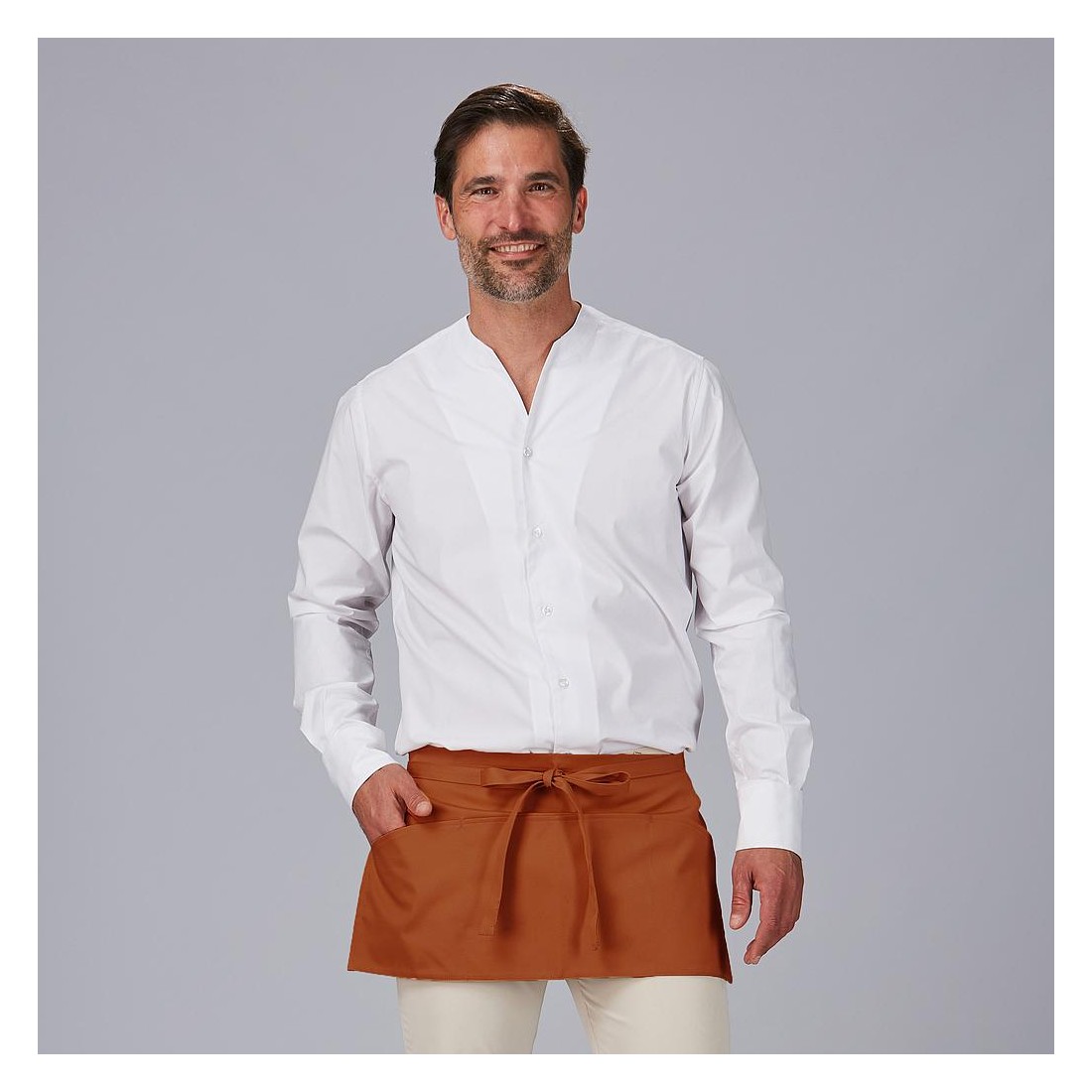 Delantal poliéster corto