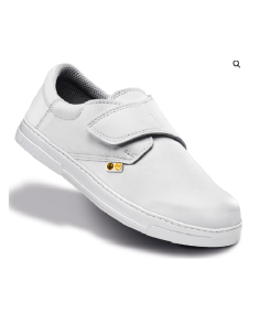 Zapato sanitario de señora Conil blanco