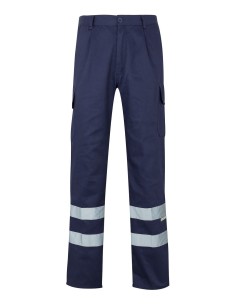 Pantalón con bandas azul marino "Institut Pere Martell"