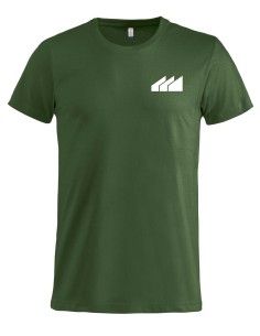 Camiseta verde botella "Institut Pere Martell"