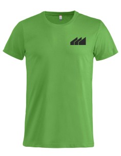 Camiseta verde manzana "Institut Pere Martell"