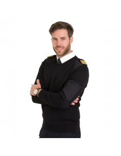 Jersey piloto azul marino