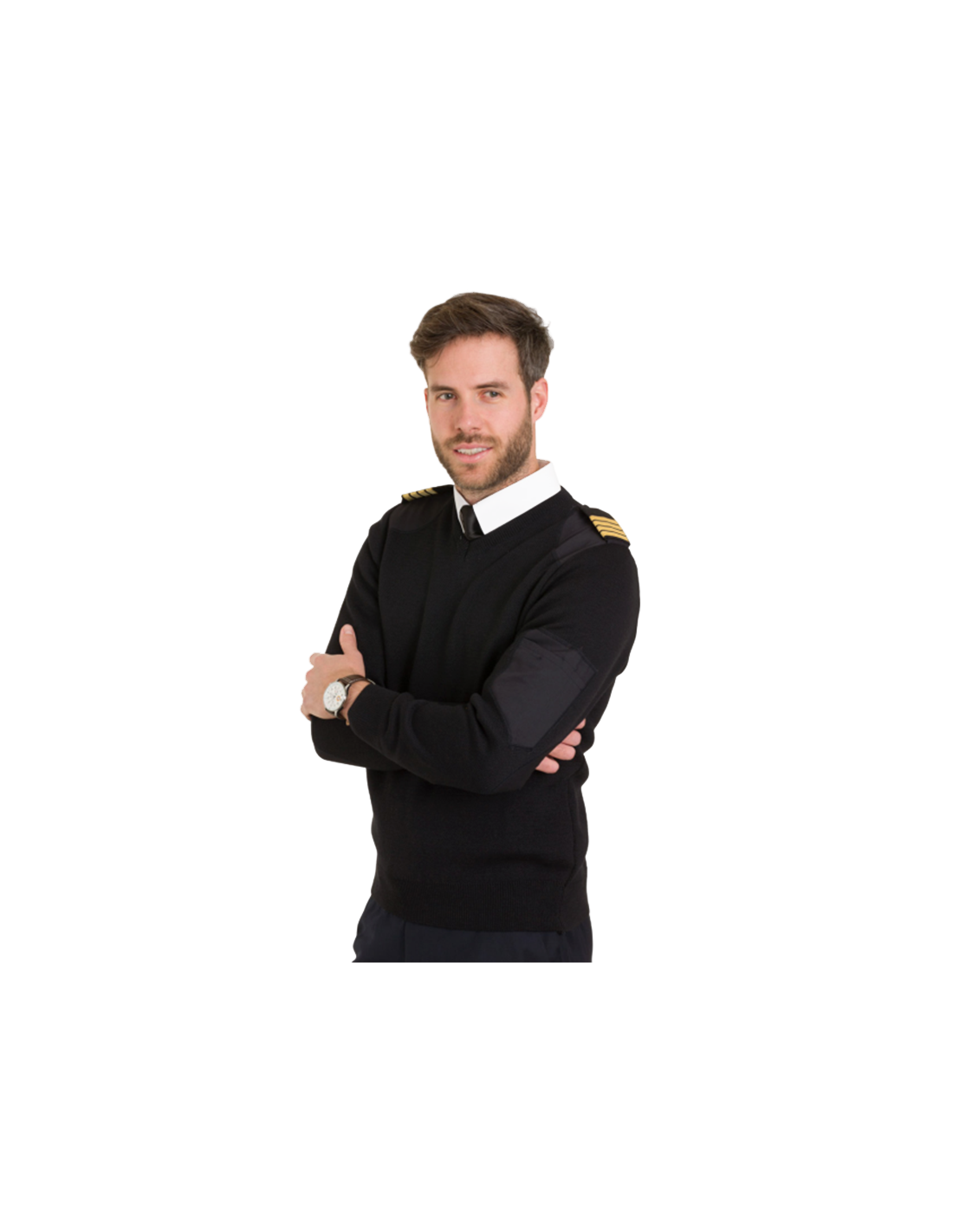 Jersey piloto azul marino