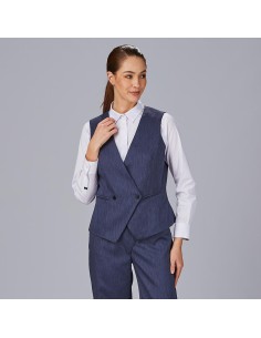 Chaleco cruzado mujer