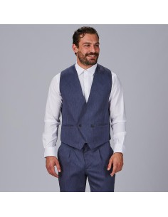 Chaleco cruzado hombre