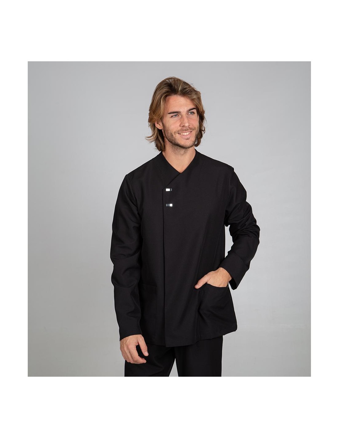 Casaca de microfibra para hombre