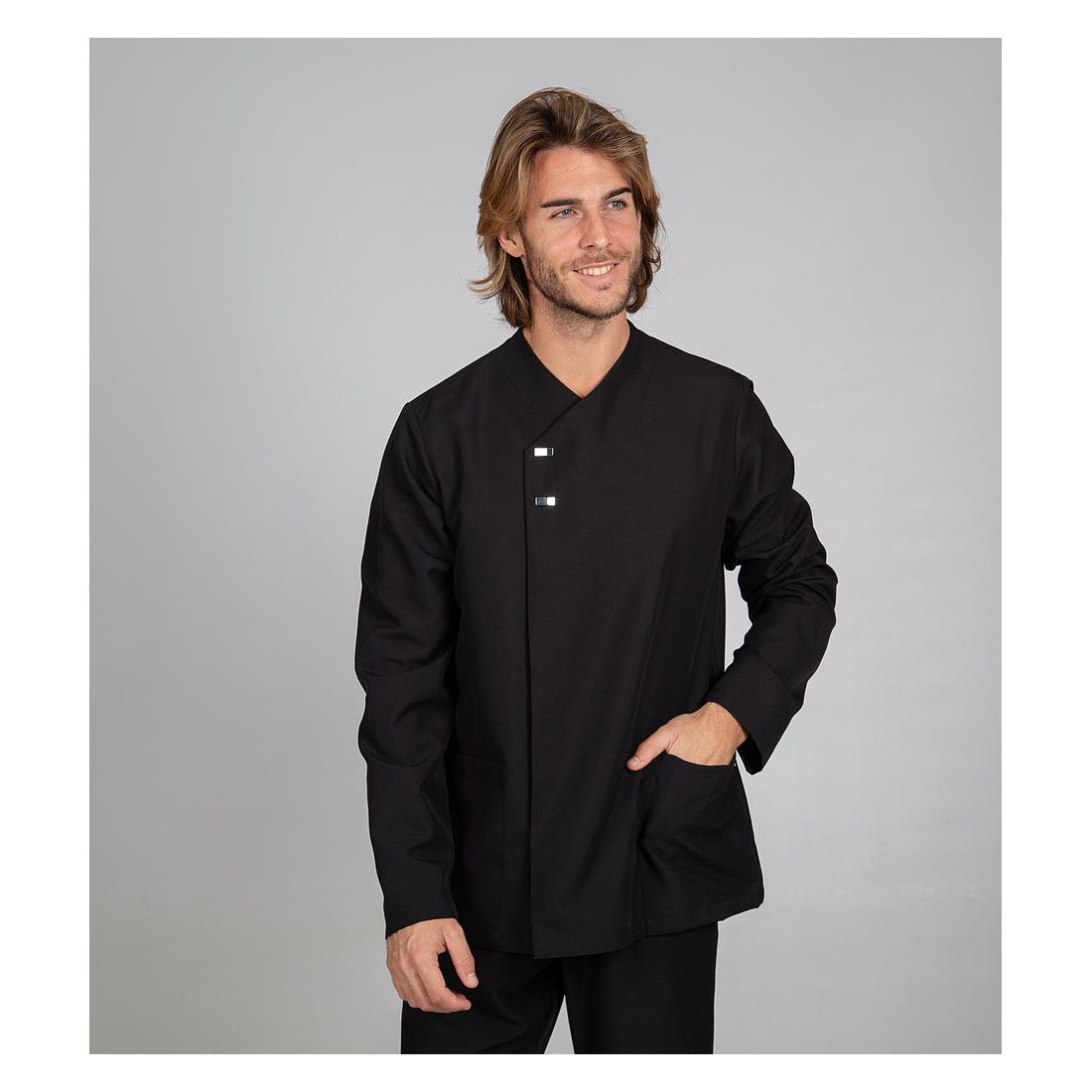 Casaca de microfibra para hombre