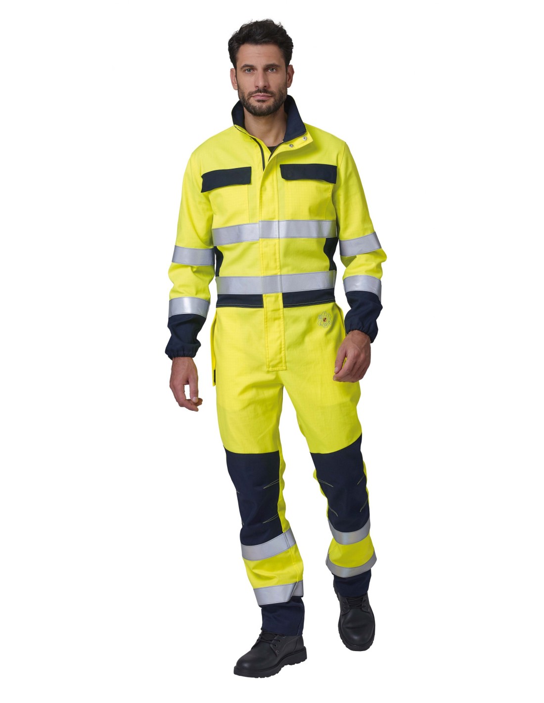 Mono ignifugo antiestático alta visibilidad