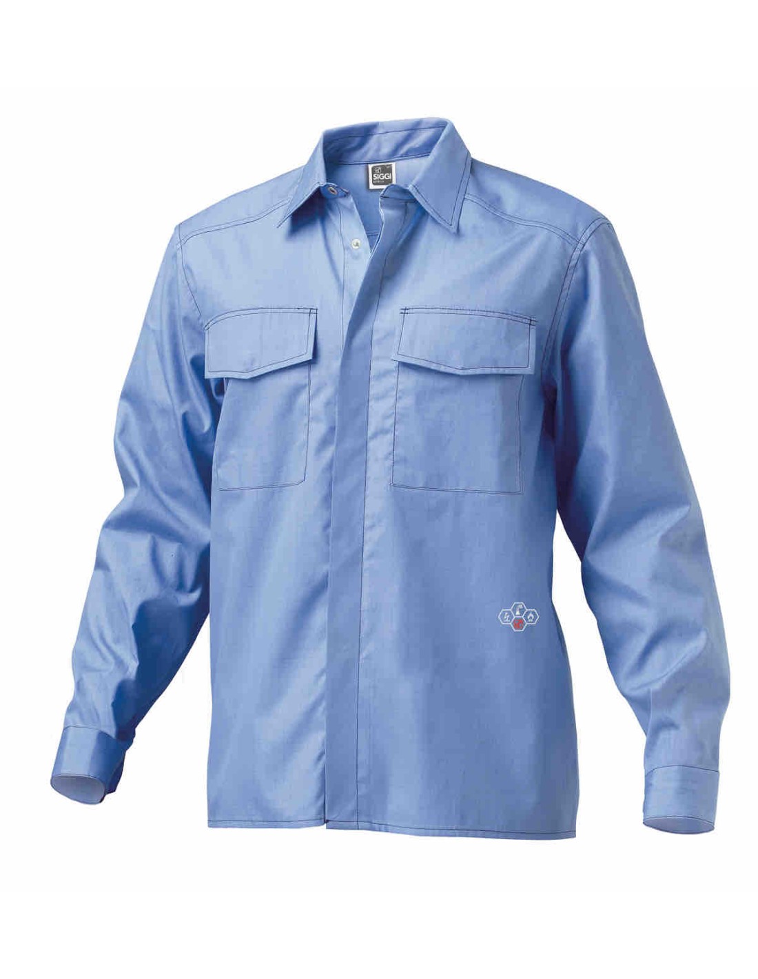 Camisa ignifuga antiestática