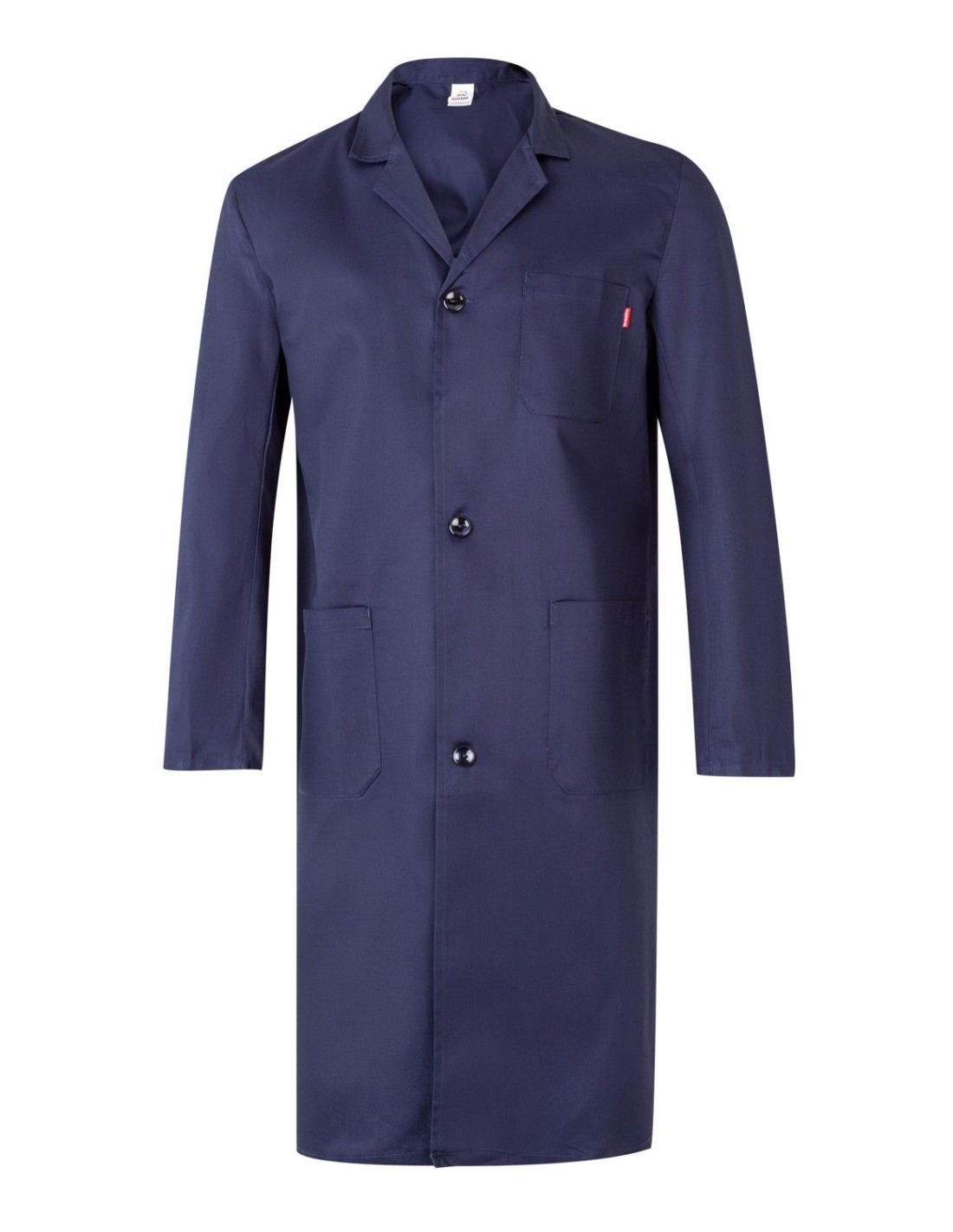 Bata trabajo unisex azul