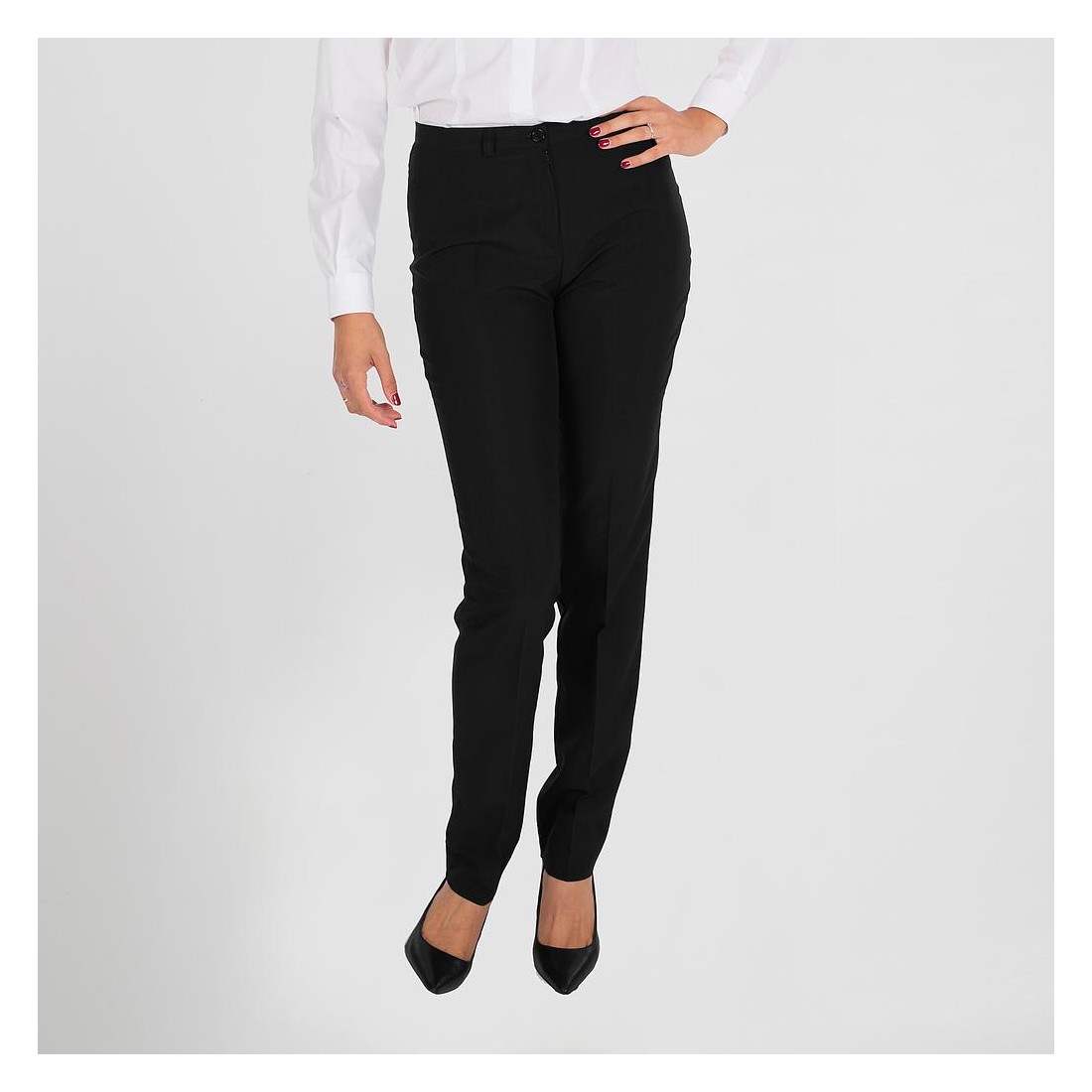 Pantalón mujer camarera microfibra