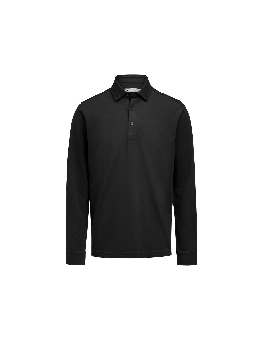 Polo elástico manga larga hombre American Supreme